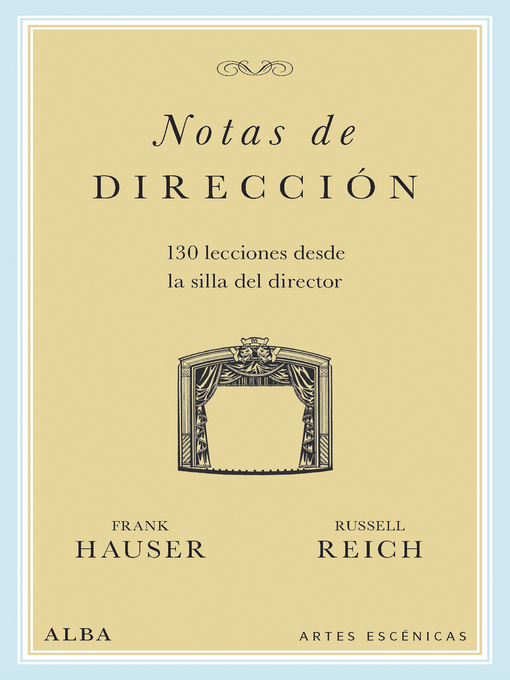 Title details for Notas de dirección by Frank Hauser - Available